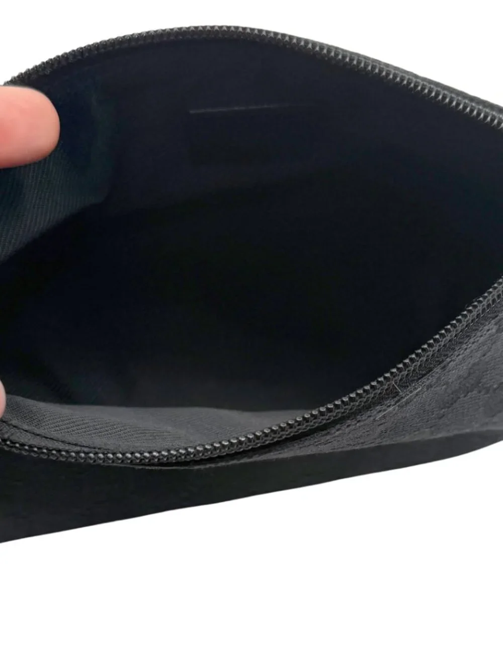 Gucci Black Monogram Shoulder Bag